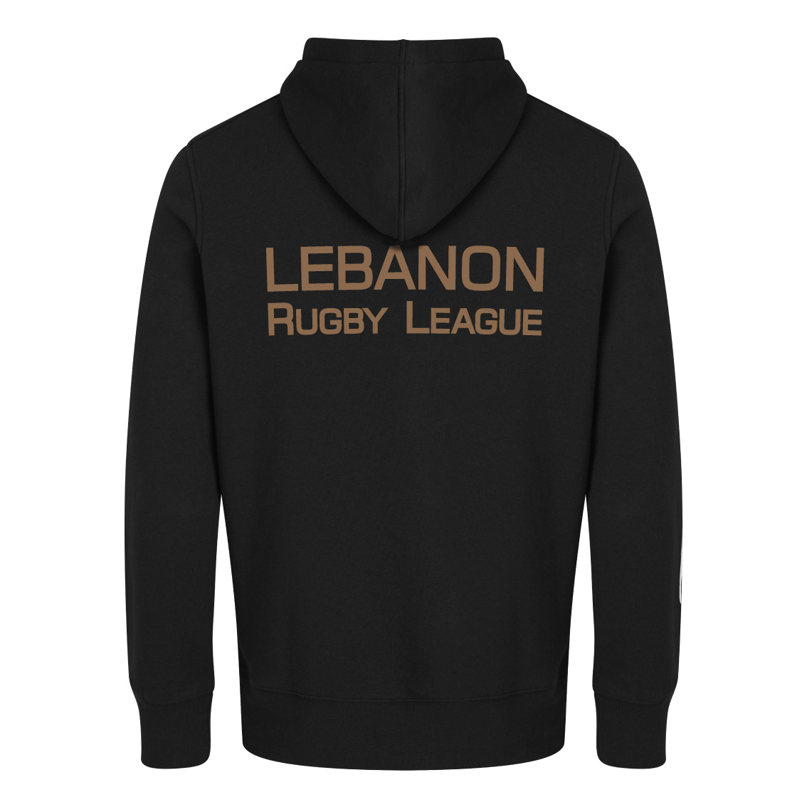 Lebanon RL Hoodie Black - Lebanon Rugby League