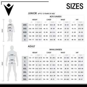 Macron Size Guide
